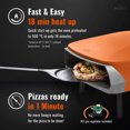 thumbnail image 3 of Witt Fermo 16" Pizza Oven - Orange, 3 of 5