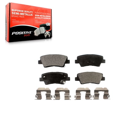 Positive Plus Rear Semi-Metallic Disc Brake Pads PPF-D1848 for Car Hyundai Tucson Kia Sportage
