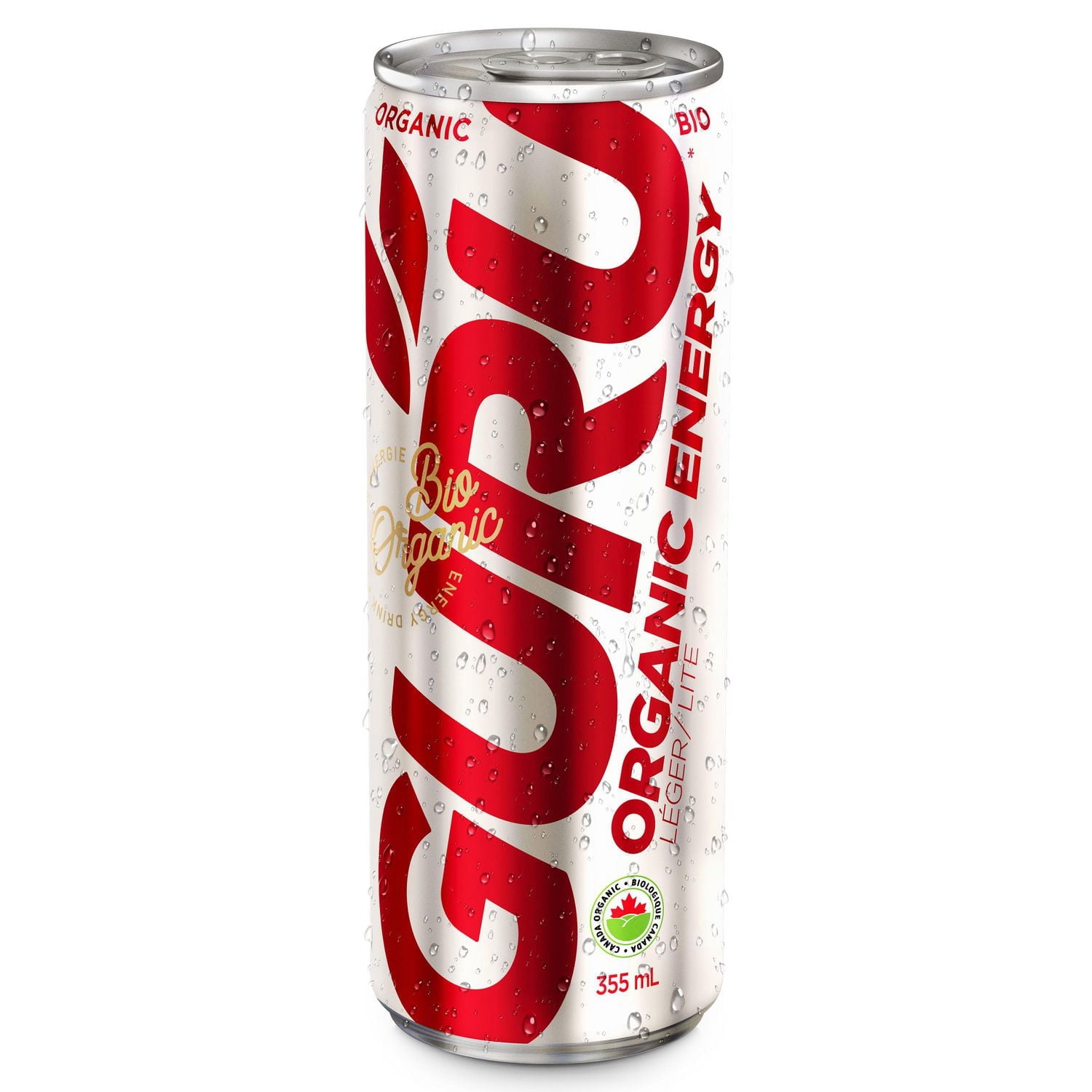 GURU Lite Low Carbs Plant-Based Energy Drink 355mL, Can