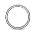 thumbnail image 5 of Bague Alliance pour Homme en Titane 5 mm Ajustement Confortable Bord Nervuré, 5 of 5