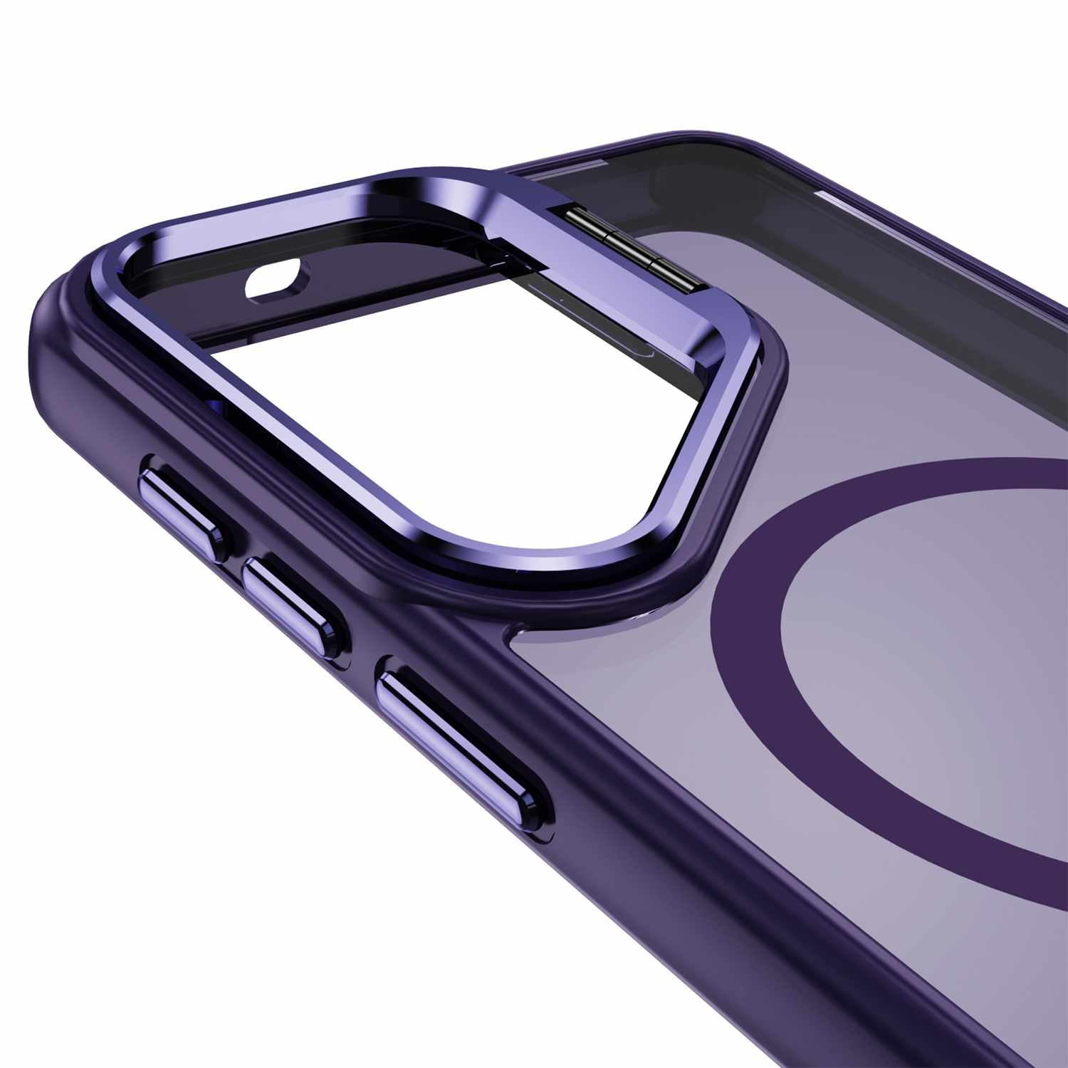 Blu Element Étui Chromatic Kick avec Magnets Violet Foncé pour Samsung Galaxy S26+