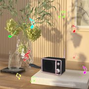 Chmadoxn Bluetooth Speaker,Bluetooth Audio DW01 Wireless Bluetooth Audio Outdoor Portable Creative Retro Style Emotional Gift TV Wireless Bluetooth Speaker Wireless Bluetooth