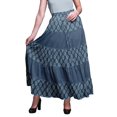 thumbnail image 1 of Bimba SkirtsForWomen Long Length Cotton Printed Maxi Boho Summer Skirt, 1 of 5