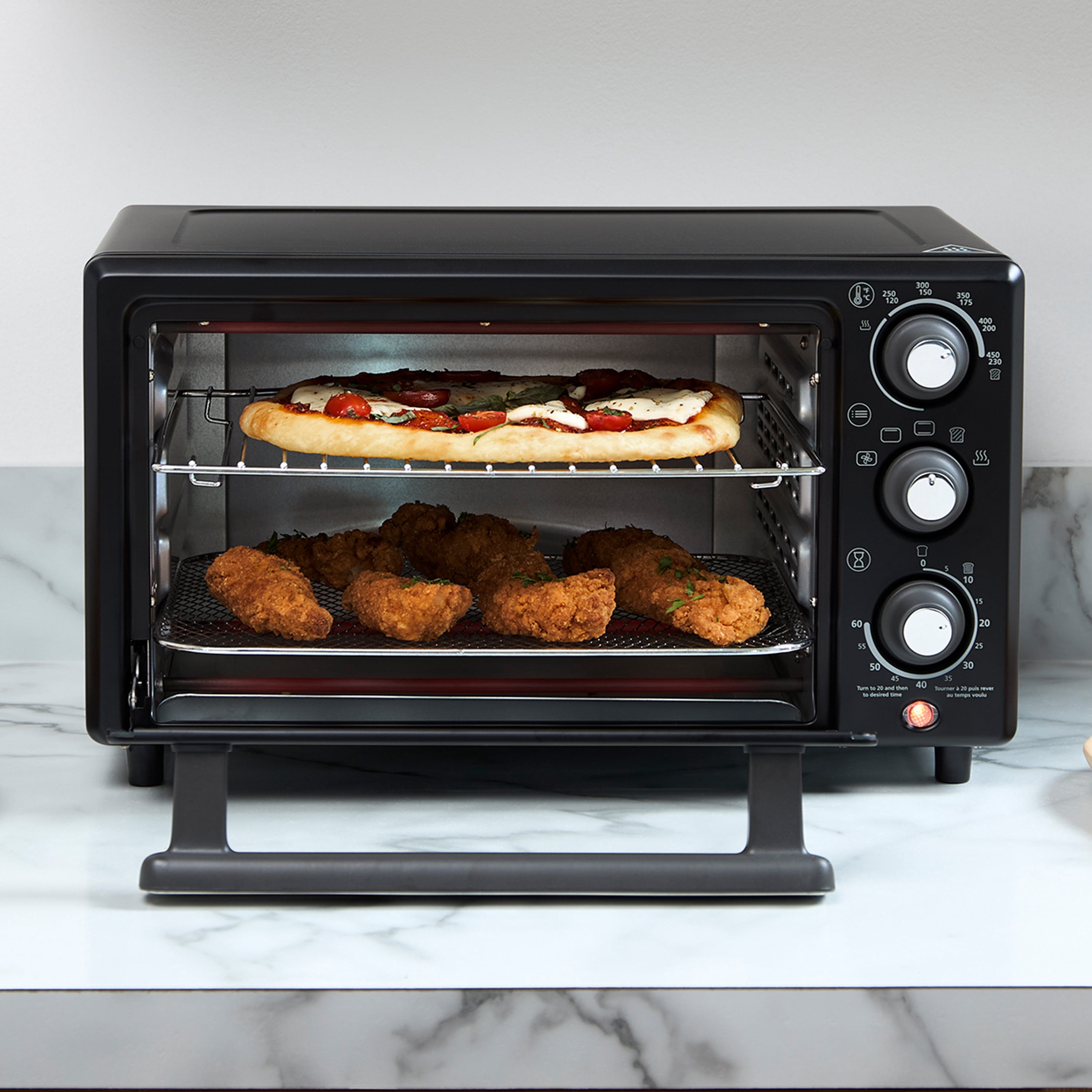 Oster Compact Air Fryer Oven, Toaster Oven, Countertop Oven