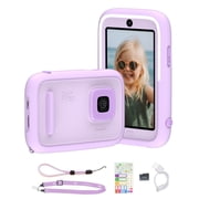 myFirst Camera 50 - Kids Digital Camera with AI Editor 20MP Photos 1080P Video, Front & Selfie Lens,Portable Travel Camera (Purple)