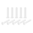 thumbnail image 1 of Unique Bargains M2x12mm Plastic Phillips Machine Screws, PC Flat Head Machine Bolts 10 Pack, 1 of 4