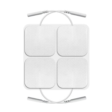 YABCSAZ 20 Pcs 5 * 5cm Patch d'Électrode de Massage Interface 2.0 Hydrogel Enfichable Électrode en Tissu Non Tissé en Liquidation, Cadeaux pour Femmes