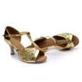 thumbnail image 4 of Chaussures Sandales de Danse pour Femmes Couleur Mode Rumba Valse Bal de Promo Danse de Salon Latin Salsa, 4 of 9