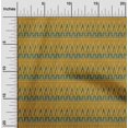 thumbnail image 2 of oneOone Georgette Viscose Moutarde Foncé Tissu Tribal Matière de Robe Tissu Imprimé Tissu au Mètre 42 Pouces de Large, 2 of 4