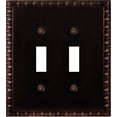 thumbnail image 1 of Interrupteur plaqué double bronze poncé d'Atron Electro Industries, 1 of 1
