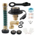 thumbnail image 1 of Shengyu RV City Water Inlet Connection Built In Brass Check Valves Rv Rv Accessories Convenient H Elbow Black, 1 of 6