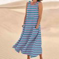 thumbnail image 2 of DPTALR Robes Longues Sans Manches pour Femmes Dames Décontractées Loisirs Petites Jupes Longues Confort Confortables Mignonnes Longues Robes pour Filles, 2 of 4