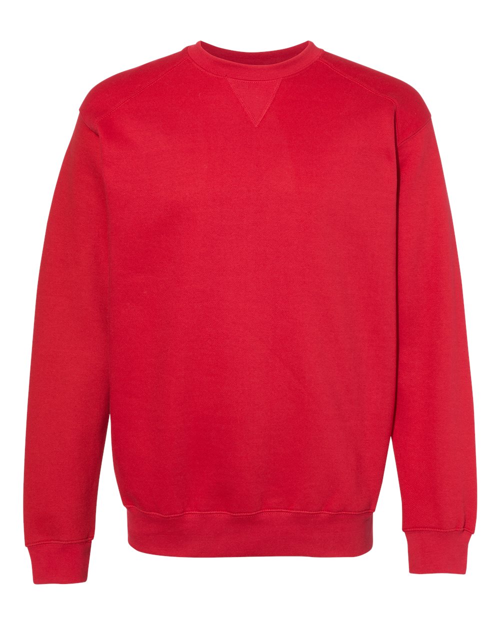 C2 Sport Chandail en Molleton Ras du Cou pour Hommes, m, Rouge