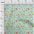 thumbnail image 2 of oneOone Georgette Viscose Orange Fabric Tool Sewing Craft Projects Fabric Prints By Yard 42 Inch Wide, 2 of 4
