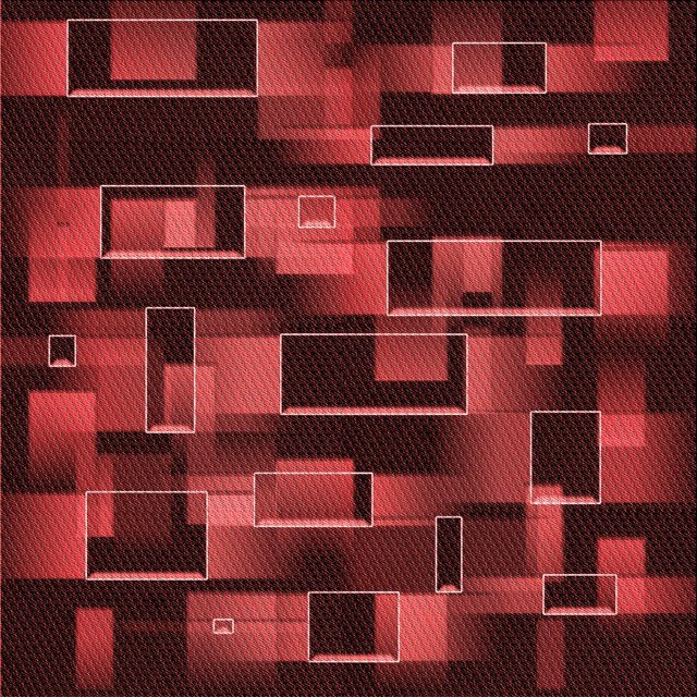 Ahgly Company Tapis d'Intérieur Lavable à la Machine, Carré, Transitionnel, Bordeaux Rouge, Tapis de Zone, 4 Pieds Carré