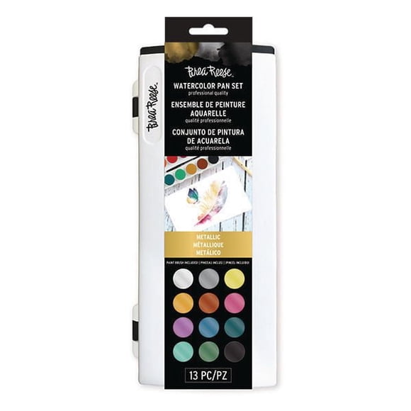 Brea Reese Ensemble de Peinture Aquarelle - Métallique