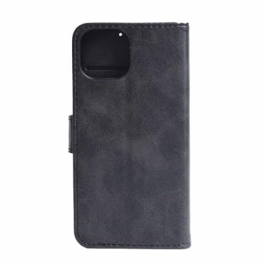 Blu Element Étui Portefeuille Faux Cuir TPU Gelskin iPhone 16e/15/14/13