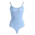 thumbnail image 1 of BYHONG Justaucorps Sans Coutures pour Femmes Grande Taille, Rehausse-Fesses, String, Bretelles Ajustables BU2 L, 1 of 2