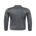 thumbnail image 4 of Veste en Tricot à Fermeture Éclair pour Homme, Décontractée, Ample, Col Montant, Manches Longues, 4 of 6