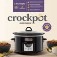 thumbnail image 5 of Crock-Pot 4-Quart Digital Countdown Slow Cooker, Black, 5 of 5
