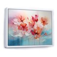 thumbnail image 2 of Designart Romantic Landscape Oversized framed wall art decor, Romantic Landscape framed wall Art, Abstract Romantic Flowers composition , Multi-Color Traditional White Framed Wall Art, 2 of 5