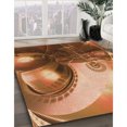 thumbnail image 3 of Ahgly Company Tapis Rectangulaire Lavable en Machine Intérieur Transitionnel Rouge Tomate, 7 Pieds x 9 Pieds, 3 of 7