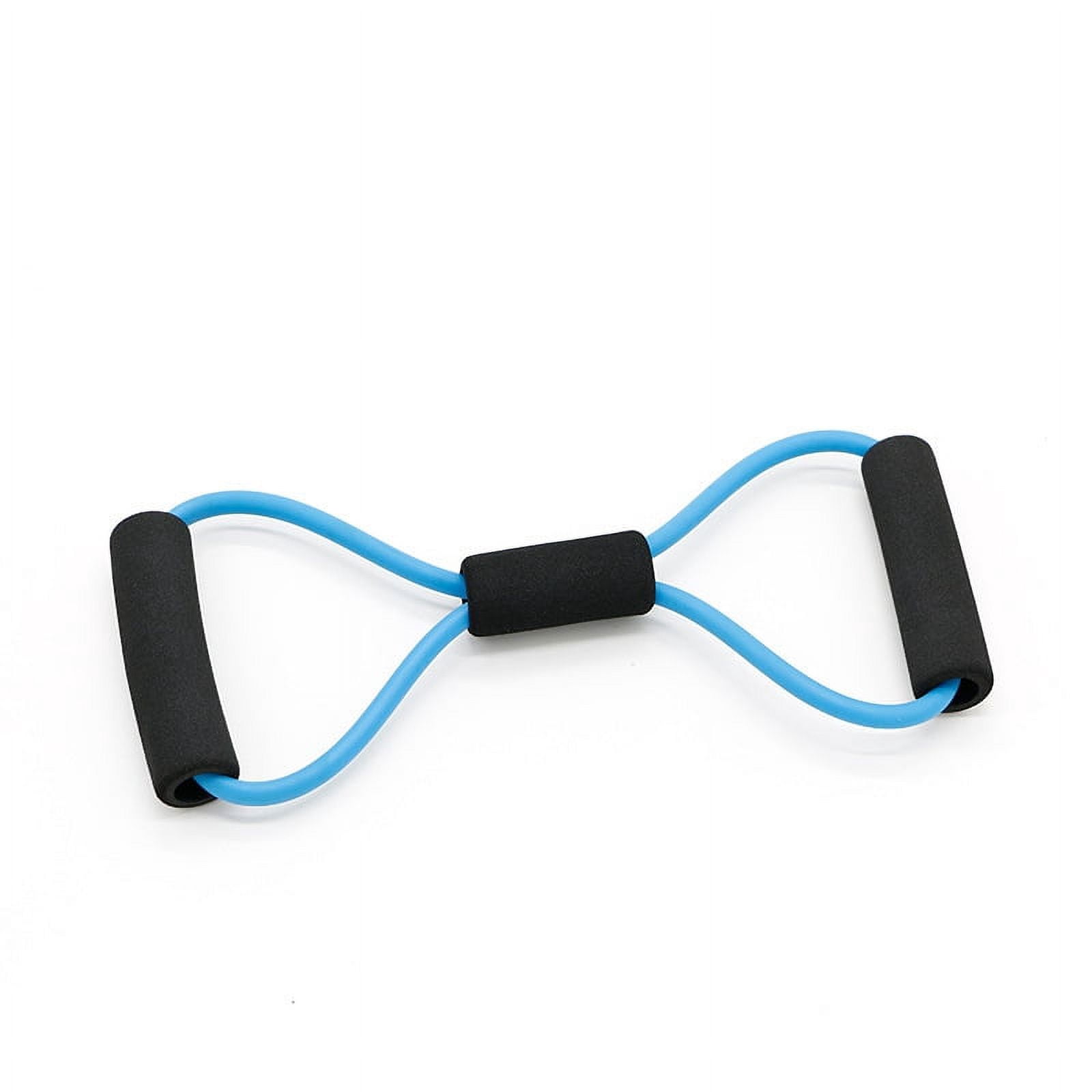 The figure 8 resistance band Fitness Resistance Band with Handles, Elastic Fitness Band, Elastic Fitness Band, Family Exercise, Physical Therapy, Strength Training