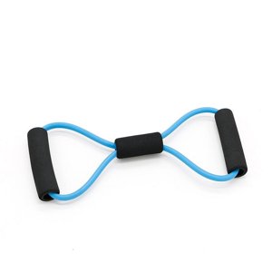 The figure 8 resistance band Fitness Resistance Band with Handles, Elastic Fitness Band, Elastic Fitness Band, Family Exercise, Physical Therapy, Strength Training