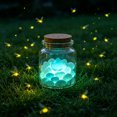thumbnail image 1 of Galets de Jardin Lumineux, Résine Multicolore en Forme de Goutte Stones, Décor Imperméable pour Allée Extérieure et Plate-Bande, Accents Phosphorescents Absorbant la Lumière, 200 g, 1 of 5