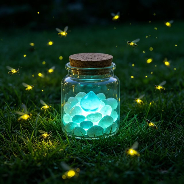 Galets de Jardin Lumineux, Résine Multicolore en Forme de Goutte Stones, Décor Imperméable pour Allée Extérieure et Plate-Bande, Accents Phosphorescents Absorbant la Lumière, 200 g