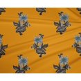 thumbnail image 4 of oneOone Polyester Lycra Fabric Leaves & Floral Block Print Sewing Fabric BTY 56 Inch Wide, 4 of 5