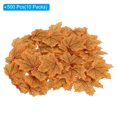 thumbnail image 3 of Unique Bargains Artificial Leaves Fall Maple Autumn Fake Leaf Decoration, Red Yellow 500 Pack, 3 of 5