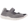 thumbnail image 4 of Bernie Mev Women's Comfi Flat Shoes - Smoke Shimmer, 4 of 5