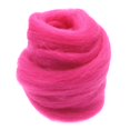 thumbnail image 1 of Wool Roving for Felting And ,10g, Fineness,18.5-26um - Rose Red, 1 of 7
