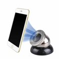 thumbnail image 4 of Magnetic Car Cell Phone Holder Mount Dash 360 Rotating Car Dash Mount Kit For iPhone GPS Samsung White, 4 of 5