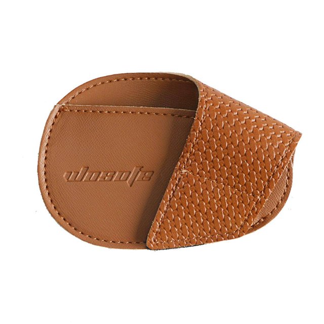 fastboy Golf Head Covers PU Portable Protector for Athlete Travel Golf Training Brown Small