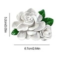 thumbnail image 3 of TopLLC Home Decor Flower Bouquet Magnetic Fridge Stickers Refrigerator Magnets Resin Flower Adhesive Decorations Realistic Flower Magnets Fridge Accessory Kitchen Decoration Magnetic Fridge Stickers, 3 of 7