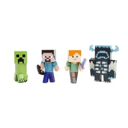 Minecraft Creeper Interactivo De 14 Cm Con Luces, Sonidos Y Explosión | Figura De Acción Con Piernas Desmontables Para Niños Y Coleccionistas