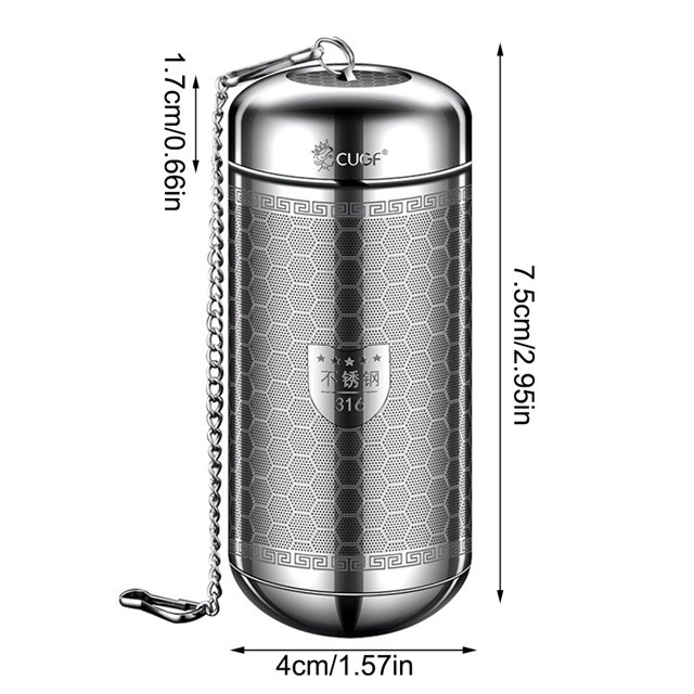 Stainless Steel Tea Infuser Teapot Tray Spice Tea Strainer Herbal Filter Kitchen NEW Teaware Accessories Hanging Teapot Filters