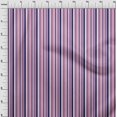thumbnail image 2 of oneOone Cotton Poplin Fabric Multicolor Stripe Printed Fabric 1 Yard 42 Inch Wide, 2 of 3