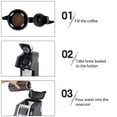 thumbnail image 4 of Stainless Steel Reusable Tea Coffee Filter 49979 Basket Replacement Maker Strainer Reusable for Hamilton Beach FlexBrew 2-Way Coffee Maker, 4 of 7