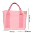 thumbnail image 1 of Agiferg Fashion Canvas Bag Tote Bag Storage Bag Multi-Pocket Handbag Handle Bag, 1 of 5