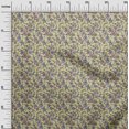 thumbnail image 3 of oneOone Polyester Spandex Yellow Fabric Asian Japanese Floral Craft Projects Decor Fabric Printed By The Yard 56 Inch Wide, 3 of 4