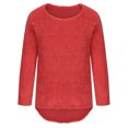 thumbnail image 4 of DPTALR Womens Winter Long Sleeve Round Neck Pullover Sweater, 4 of 6