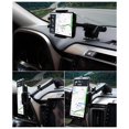 thumbnail image 4 of Baohd Fibre de Carbone Texture Téléphone Portable Titulaire Voiture Ventouse Support Support de Navigation Mobile, 4 of 5