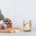 thumbnail image 3 of Christmas Led Glass Stand Gem Snowflake 5", 3 of 3