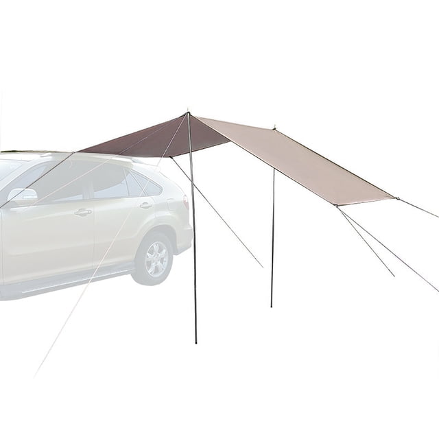 Labymos Auto Canopy Tent Roof for SUV Car Outdoor Camping Travel Beach Sun Shade