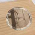 thumbnail image 3 of Tapis en Jute Doux Design à Franges Tressées pour Chaise Table Basse Bureau Tapis de Sol 45cm, 3 of 9