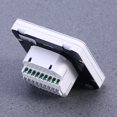thumbnail image 2 of CTIRCHIU Wireless Programmable Thermostat with Large LCD Display for Heating Use White PC and ABS 7 Days 4 Period Programming, 2 of 5