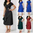 thumbnail image 4 of EIMELI Womens Plus Size Maxi Cocktail Party Wedding Evening Formal Midi Long Dresses, 4 of 4